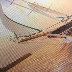 Tablou cu iaht (90x60 cm)