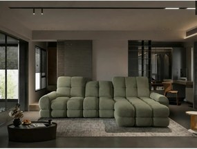 Coltar extensibil confortabil TOLLO MINI, sezlong dreapta, stofa catif