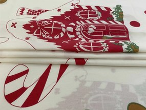 Lenjerie de pat din bumbac GINGER REST alba Dimensiune lenjerie de pat: 70 x 90 cm | 140 x 200 cm