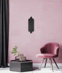Aplica de perete design minimalist Tub negru