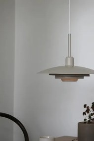 Markslöjd 108875 - Lustră suspendată pe cablu PINY 1xE27/60W/230V diametru 35 cm bej