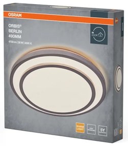 Osram - Plafonieră LED ORBIS BERLIN LED/36W/230V Ø 49,2 cm argintie