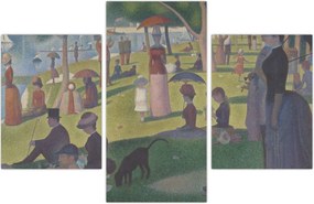 Tablou - Georges Seurat, A Sunday on La Grande Jatte, reproducere (90x60 cm)