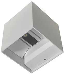 Aplică LED de exterior KREON 2xLED/3W/230V IP54 4000K alb