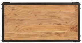 Masuta de cafea, 90x45x35 cm, lemn masiv de acacia 1, lemn masiv de acacia