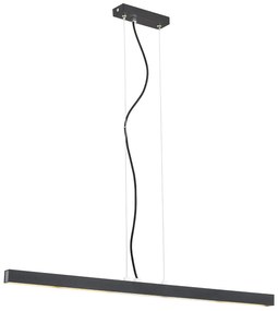 Lustra LED suspendata design minimalist VERMONT neagra