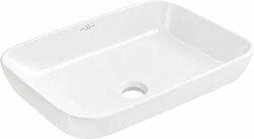 Mexen Nina chiuvetă încastrată în blat 51 x 33 cm, albă - 21665100