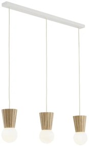 Argon 6357 - Pendul VOLANTE pentru baie pe cablu, 3xG9/6W/230V, IP44, bej