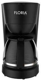 Filtru de Cafea  600W 1.2L  Oprire Automata  Negru