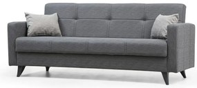 Canapea extensibilă Polya 3 Dark Grey