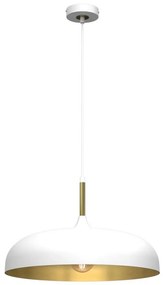 Lustră pe cablu Brilagi ABRAHAM 1xE27/60W/230V d. 45 cm alb