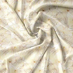 Lenjerie de pat din microfibra PALMERA crem Dimensiune lenjerie de pat: 70 x 80 cm | 140 x 200 cm