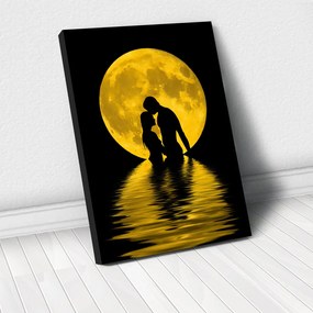 Tablou Canvas - Iubire sub luna 40 x 60 cm
