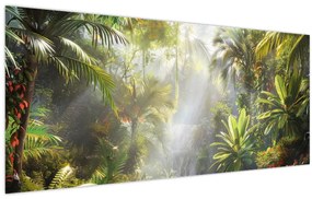 Tablou - Pădure tropicală (120x50 cm)