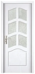 Usa Interior din MDF Novo Doors ND109, Cadru din Lemn Masiv, Geam Sablat, KIT COMPLET, Toc , Manere si balamale incluse (Culoare: Gri, Dimensiune: 60
