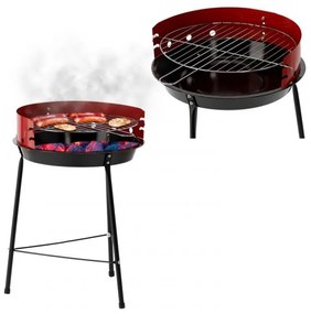 ShopJK GRĂTAR DE GRĂDINĂ ROTUND BBQ5276