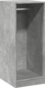 vidaXL Dulap, gri beton, 48x41x102 cm, lemn prelucrat