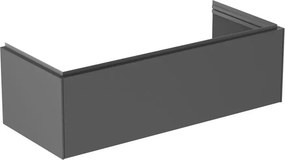 Dulap baza suspendat Ideal Standard Atelier Conca 1 sertar antracit mat 120 cm