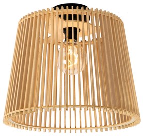 Plafoniera exterioara rustica din lemn IP44 - Jayla