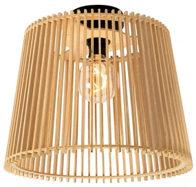 Plafoniera exterioara rustica din lemn IP44 - Jayla