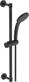 Set de dus Ideal Standard IdealRain Soft negru mat 1 functie si bara 60 cm