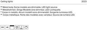 Spot LED aplicat, plafoniera dimabil design tehnic Alfa alb 7x7cm, 4000K