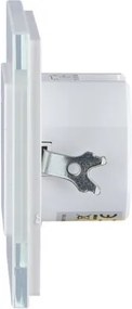 Senzor de mișcare cu infraroșu 180° 300W/230V alb