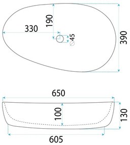 Lavoar pe blat SANDRA