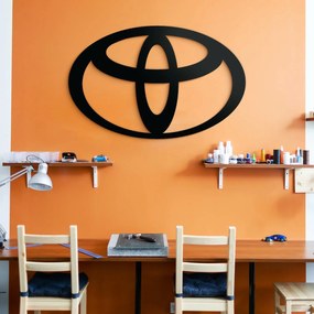 DUBLEZ | Semn din lemn pentru perete - Sigla Toyota