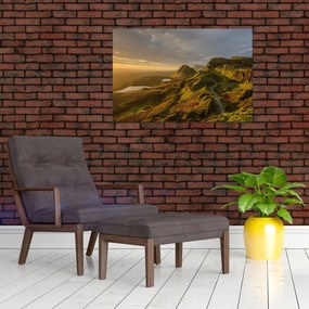 Tablou cu munți (90x60 cm)