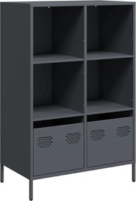 vidaXL Dulap înalt, antracit, 68x39x103,5 cm, oțel