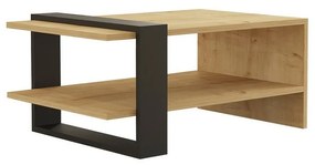 Măsuță de conferință Yonca Anthracite și SapphireOak