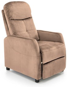 Fotoliu recliner Felipe 2 velvet bej H103 cm