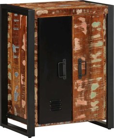 vidaXL Bufetă multicolor 55x35x70 cm lemn masiv recuperat