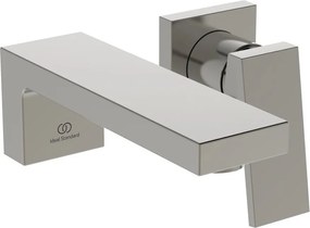 Baterie lavoar incastrata Ideal Standard Atelier Extra 160 argintiu Silver Storm fara corp ingropat