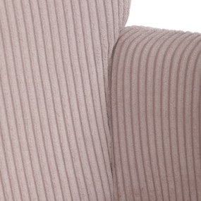 Fotoliu relaxant cu suport pentru picioare L7285PINK6, roz