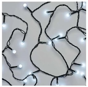 Ghirlandă LED de Crăciun pentru exterior 80xLED/8 funcții 13m alb rece IP44