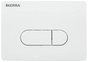 Tava de toaletă albă Pacific pentru setul K-50 Slim