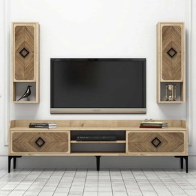 Ansamblu Comoda TV Samba, Stejar