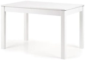 Masă de sufragerie extensibilă 118-158 cm Mauric (alb) (pentru 4 6 persoane). 1047997