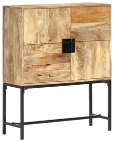 285867 vidaXL Comodă, 80 x 30 x 100 cm, lemn masiv de mango