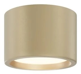 Spot LED aplicat cu protectie IP44 Hydra D-10,5cm auriu