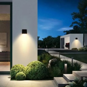 Viking - Lampă LED solară de perete reglabilă cu senzor LED/2W/3,7V IP54 4000K