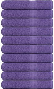 vidaXL Prosoape de saună, FROGN, violet, 10 buc., 80x200 cm, 360 g/m²