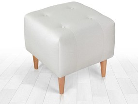 Taburet tapițat Tomp - Cream