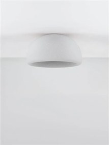 Lustra aplicata tavan cu textura granulata Davo 43cm, gri piatra