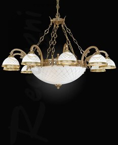Candelabru din alama design italian 10+4L 7102