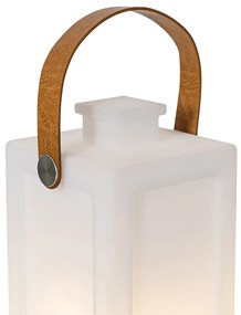 Lampa de masa moderna cu efect de flacara alb reincarcabila IP44 - Stard