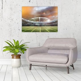 Tablou pe sticlă - Stadion (70x50 cm)