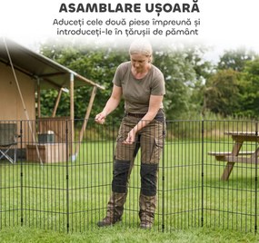 PawHut Țarc pentru pui de câine și spațiu de joacă pentru animale de companie | Aosom Romania